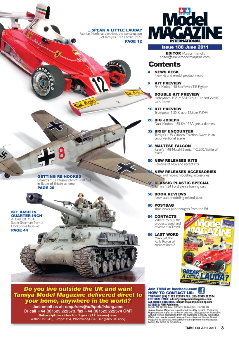Tamiya Model Magazine 188 (2011-06)